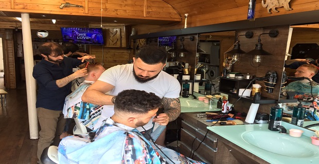 Londra'da MK Barbers