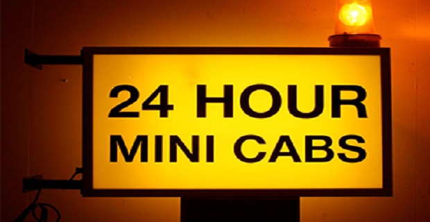 Londra'da Minicab Ofisine Şoförler