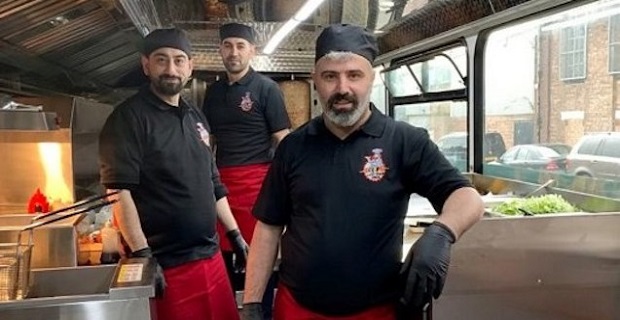 Last Stop Kebab otobüsü Londra Edmonton'da