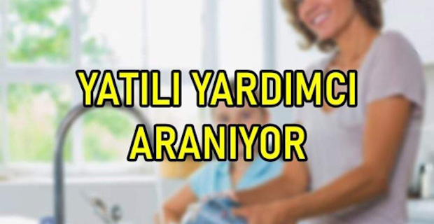 Yardımcı aranıyor