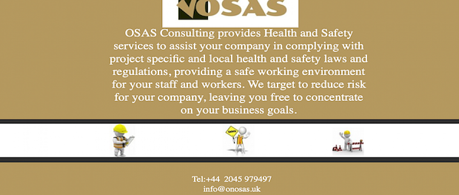 OSAS Consulting provides Health and Safety services to assist your company
