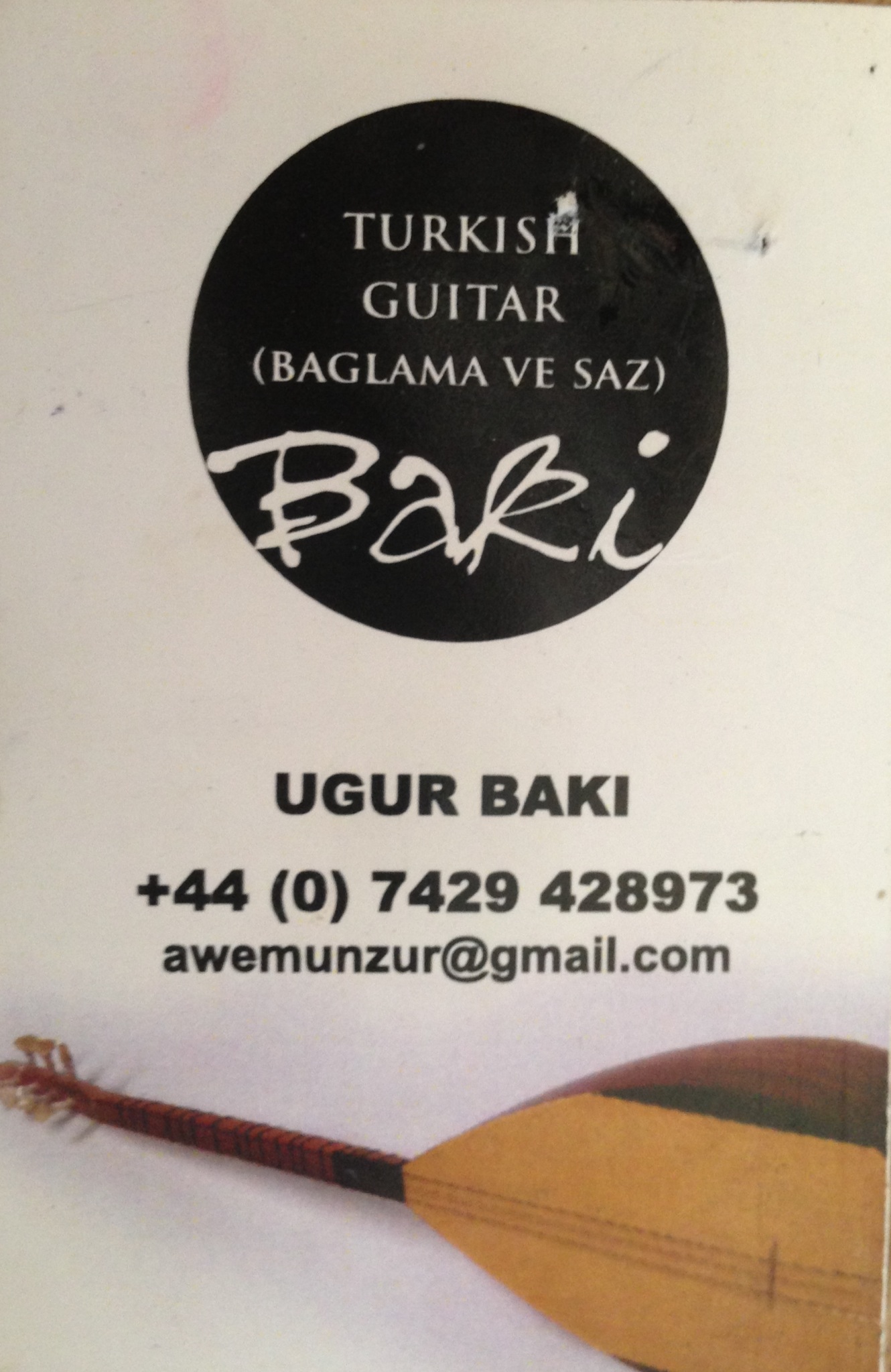 Baki saz guitar lesson