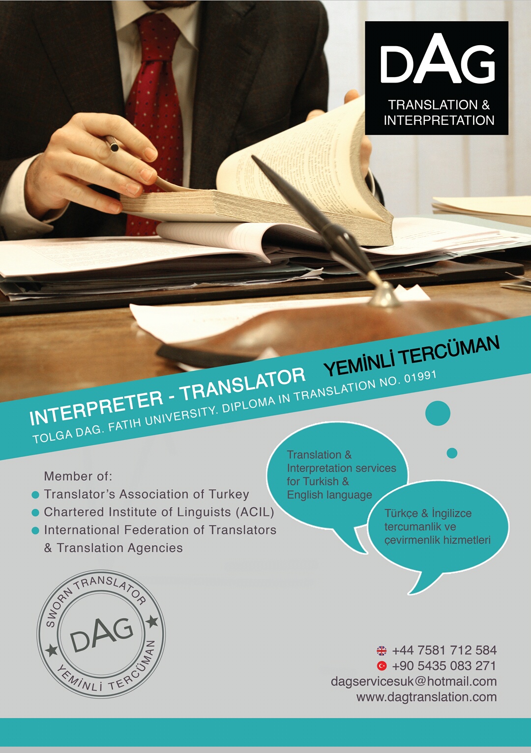 Dag translation and interpretation services uk