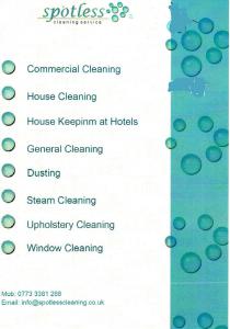 Spotless Cleaning Service  Commercial Cleaning London