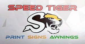 Speedy Tiger Sign