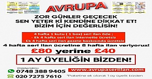 Avrupa Gazete'den Kaçırılmayacak Kampanya!