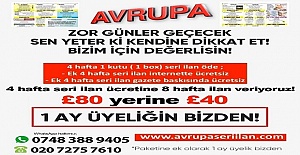 Avrupa Gazete'den Kaçırılmayacak Kampanya!