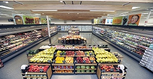 Wembley Hill Road'da yeni binaların bulunduğu bölgede bulunan yüksek takingli yeni supermarket satılıktır