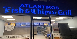 Yeni dekor edilmiş fish and chips dükkanı satılıktır